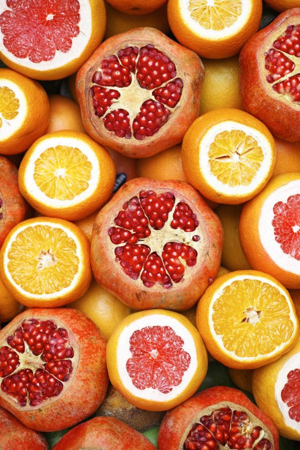 closeup photo of slice of orange